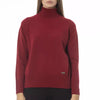 Baldinini Trend Red Wool Women Sweater