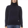 Baldinini Trend Blue Wool Women Sweater