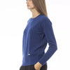 Baldinini Trend Blue Wool Women Sweater