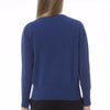 Baldinini Trend Blue Wool Women Sweater