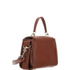 Chloé Elegant Sepia Brown Calfskin Shoulder Handbag