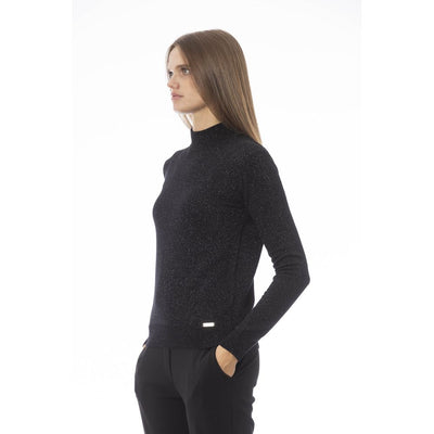 Baldinini Trend Black Cashmere Women Sweater