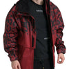 Dolce & Gabbana Radiant Red Leopard Print Hooded Jacket