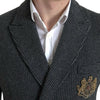 Dolce & Gabbana Elegant Slim Fit Cashmere Blazer