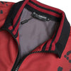 Dolce & Gabbana Red Leopard Print Bomber Jacket