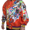 Dolce & Gabbana Elegant Orange Bomber Jacket - Men's Luxury Outerwear