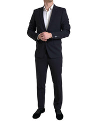 Sleek Dark Blue Martini Slim Fit Suit