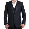 Dolce & Gabbana Elegant Slim Fit Two-Piece Martini Suit