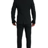 Dolce & Gabbana Elegant Slim Fit Double Breasted Suit