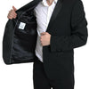 Dolce & Gabbana Elegant Black Slim Fit Two-Piece Suit