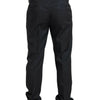 Dolce & Gabbana Elegant Black Two-Piece Slim Fit Suit