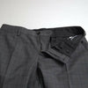 Dolce & Gabbana Elegant Grey Checkered Slim Fit Suit