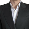 Dolce & Gabbana Sleek Grey Slim Fit Double Breasted Suit