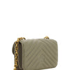 PINKO Chic Mini Love Bell Shoulder Bag in Noce Green