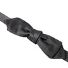 Dolce & Gabbana Elegant Anthracite Silk Bow Tie