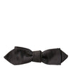 Dolce & Gabbana Elegant Brown Silk Blend Bow Tie