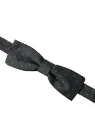 Opulent Silk Polka Dot Bow Tie for Men