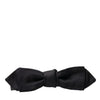 Dolce & Gabbana Elegant Silk Black Bow Tie for Gentleman