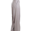 Cavalli Sophisticated High Waisted Gray Pants