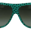 Dolce & Gabbana Chic Square Sunglasses with Star Pattern