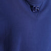 Dolce & Gabbana Royal Blue Cotton Crewneck Sweater