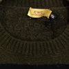 Costume National Elegant Crewneck Striped Sweater Pullover