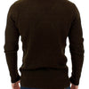 Costume National Elegant Crewneck Striped Sweater Pullover