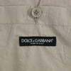 Dolce & Gabbana Elegant Beige Cotton Dress Vest – Slim Fit