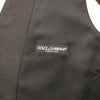 Dolce & Gabbana Classic Gray Wool Blend Dress Vest