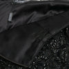 Dolce & Gabbana Black Crystal-Embellished Runway Skirt