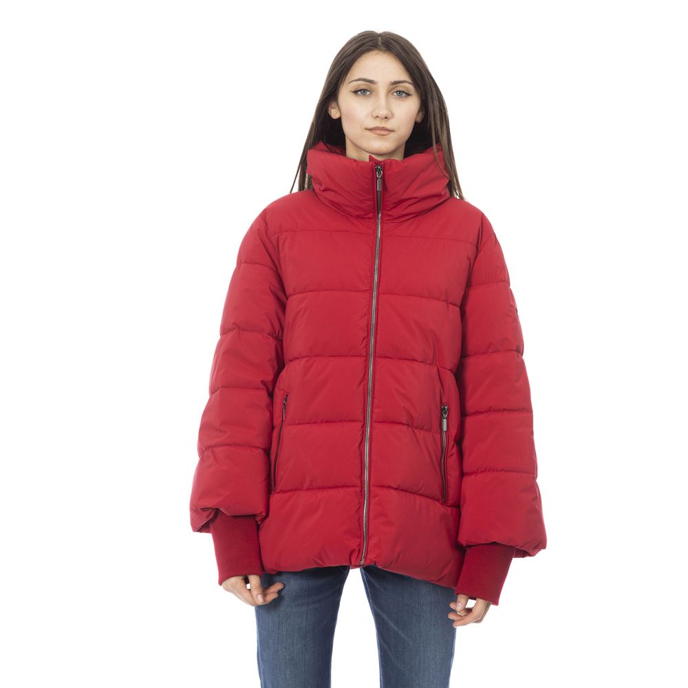 Baldinini Trend Red Polyamide Women Jacket