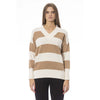 Baldinini Trend Beige Wool Women Sweater