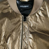 Dolce & Gabbana Elegant Bronze Bomber Jacket