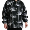 Dolce & Gabbana Elegant Floral-Print Bomber Jacket