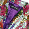 Dolce & Gabbana Multicolor Sequined Long Jacket