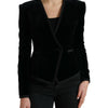 Dolce & Gabbana Elegant Double Breasted Cotton-Silk Blazer