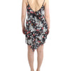 Costume National Multicolor Silk Floral Mini Dress