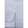 Bagutta Light Blue Cotton Men Shirt