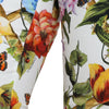 Dolce & Gabbana Floral High Waist Cropped Fashion Pants