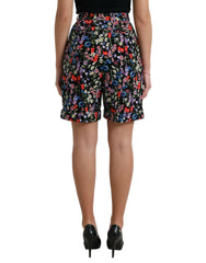 Chic Floral High Waist Hot Pants Shorts