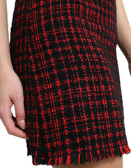 Tantalizing Tartan High-Waist Mini Skirt