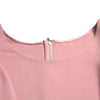 Dolce & Gabbana Chic Pink Bell Sleeve Top