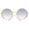 Omega Gold Women Sunglasses