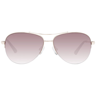 Guess Gold Unisex Sunglasses