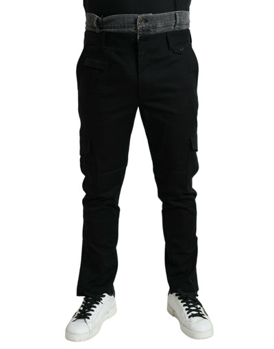 Dolce & Gabbana Elegant Skinny Cotton Stretch Joggers