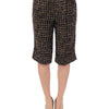 Dolce & Gabbana Elegant Multicolor Wool Blend Shorts