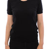 Dolce & Gabbana Elegant Black Cotton Crew-neck Tee