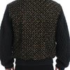 Dolce & Gabbana Elegant Black Sequined Designer Jacket