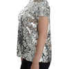 Dolce & Gabbana Enchanted Sicily Sequined Evening Blouse