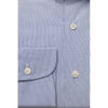 Bagutta Light Blue Cotton Men Shirt